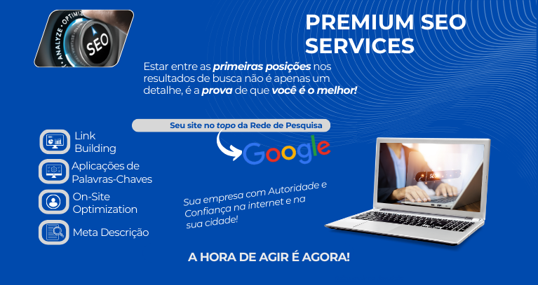 SEO (Search Engine Optimization) para: Autoridade, Confiança, Resultados e Retorno sobre Investimento